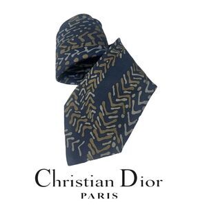 Christian Dior Paris‎ Vintage 56" Silk Tie
